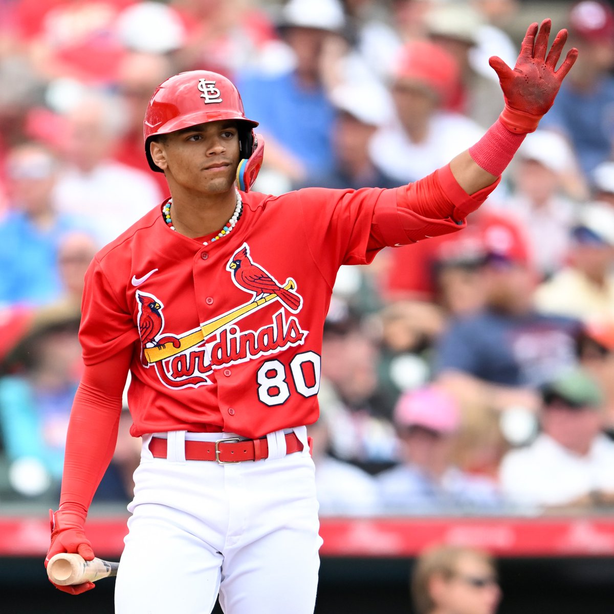 The Cardinals announced they are calling up their top ranked prospect, Masyn Winn.