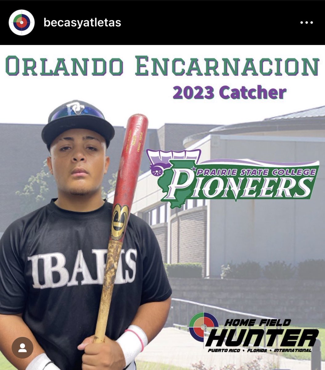 Congrats to 2023 Catcher Orlando Encarnacion for his commitment with <a href="/PrairieStateCol/">Prairie State College</a> <a href="/PSCPioneers/">Prairie State Athletics</a>