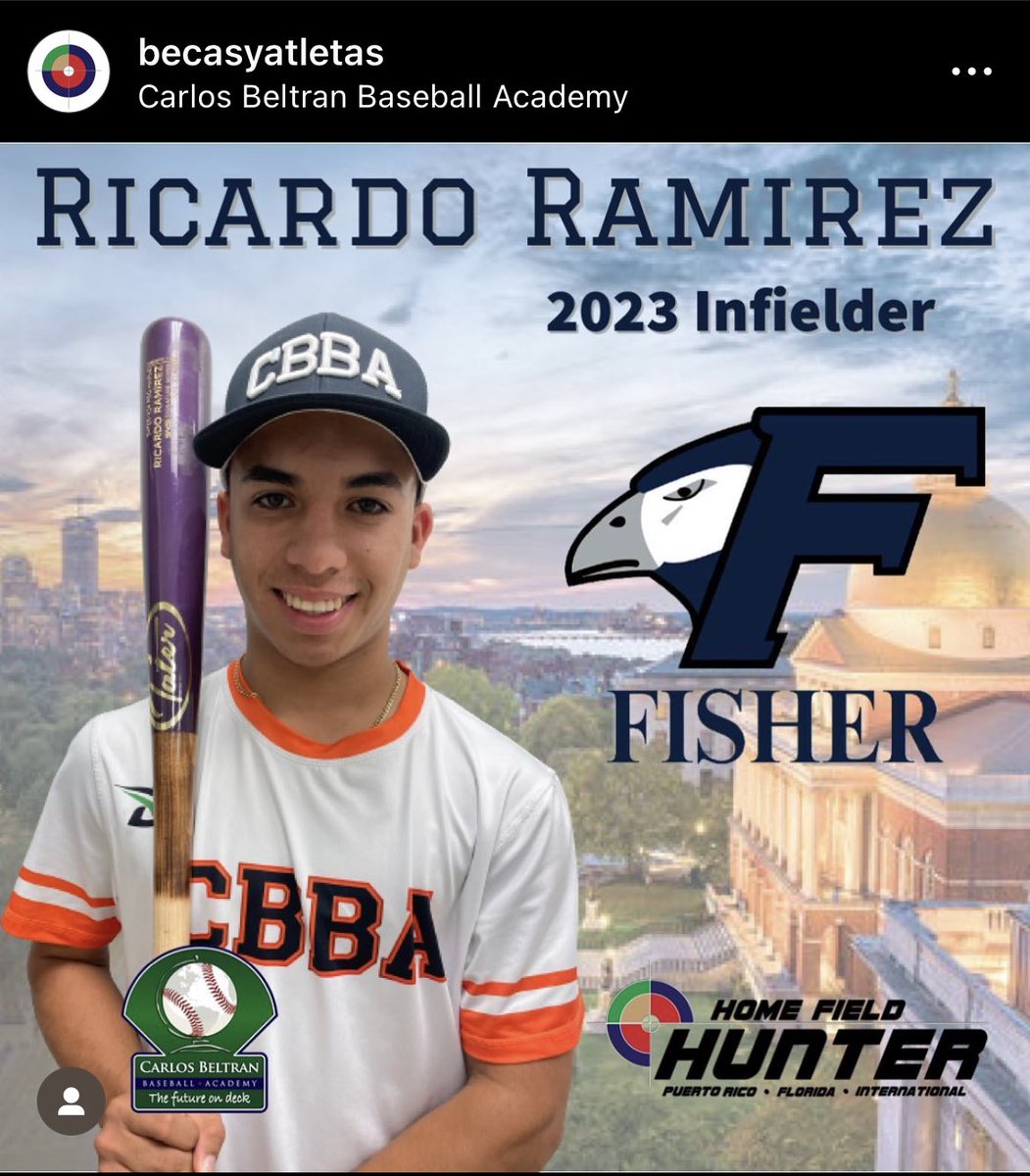 Congrats to 2023 Infielder Ricardo Ramirez for his commitment with <a href="/FisherCollege/">Fisher College</a> <a href="/fisher_base/">Fisher College Baseball</a>