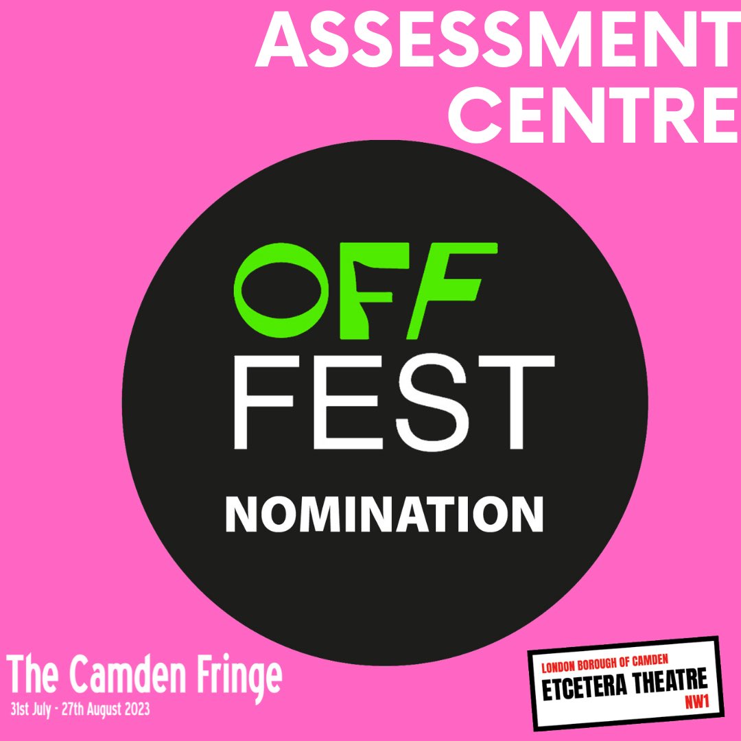 Craig Henry (he/him) (@craighenry6) on Twitter photo I am delighted to announce Assessment Centre by Craig Henry has been nominated for a Camden Fringe OffFest, which is an award for theatre at fringe festivals across the UK. <a href="/OffWestEndCom/">OffWestEnd / Offies Awards</a> <a href="/CamdenFringe/">Camden Fringe</a> <a href="/EtceteraTheatre/">Etcetera Theatre</a> #ACplay I am delighted to announce Assessment Centre by Craig Henry has been nominated for a Camden Fringe OffFest, which is an award for theatre at fringe festivals across the UK. <a href="/OffWestEndCom/">OffWestEnd / Offies Awards</a> <a href="/CamdenFringe/">Camden Fringe</a> <a href="/EtceteraTheatre/">Etcetera Theatre</a> #ACplay