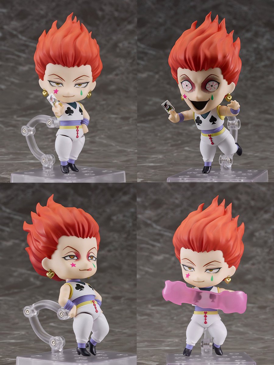 新商品】 『HUNTER×HUNTER ねんどろいど ヒソカ』が予約開始！ ［表情