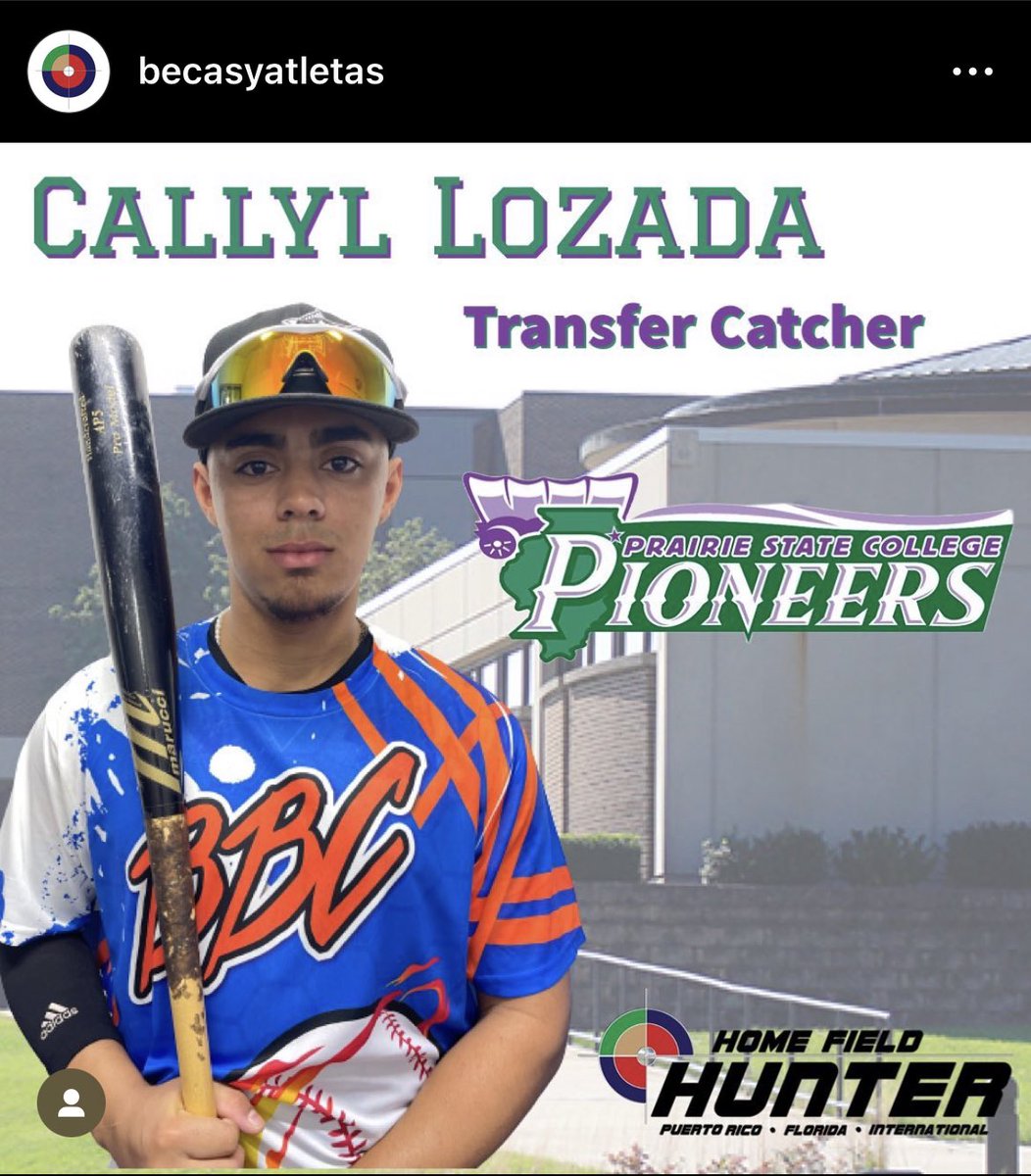 Congrats to Transfer Catcher Callyl Lozada for his commitment with <a href="/PrairieStateCol/">Prairie State College</a> <a href="/PSCPioneers/">Prairie State Athletics</a>