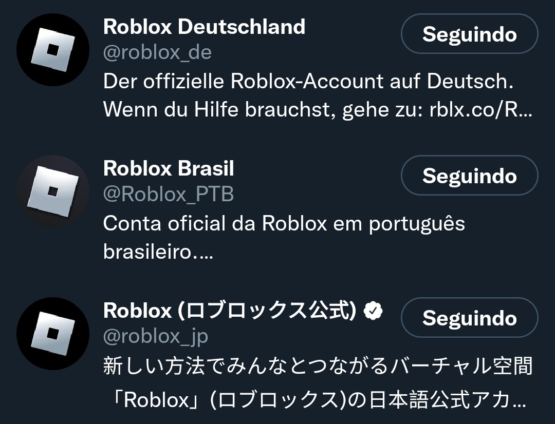RTC em português  on X: O mais curioso é que os mesmos casos aconteceram  no início do ano passado, e no fim de tudo isso o suporte do Roblox afirmou  que