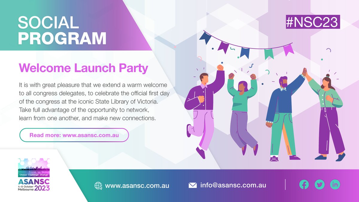 This NSC, immerse yourself in an evening of connection, inspiration, and discovery as we launch the Congress at the historic State Library of Victoria. Your welcome gift as part of every full congress registration, secure your spot with registration here: asansc.com.au/registration/