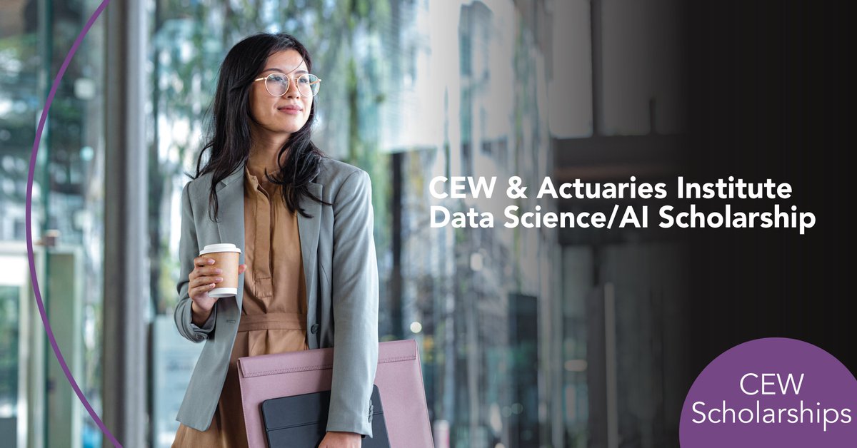 ChiefExecutiveWomen (@cewaus) on Twitter photo Don't miss this fantastic scholarship opportunity! Applications for the <a href="/ActuariesInst/">Actuaries Institute</a> & CEW Harvard Scholarship for women leaders in #DataScience or #AI close on August 21.
Apply today: cew.org.au/scholarships/c… Don't miss this fantastic scholarship opportunity! Applications for the <a href="/ActuariesInst/">Actuaries Institute</a> & CEW Harvard Scholarship for women leaders in #DataScience or #AI close on August 21.
Apply today: cew.org.au/scholarships/c…