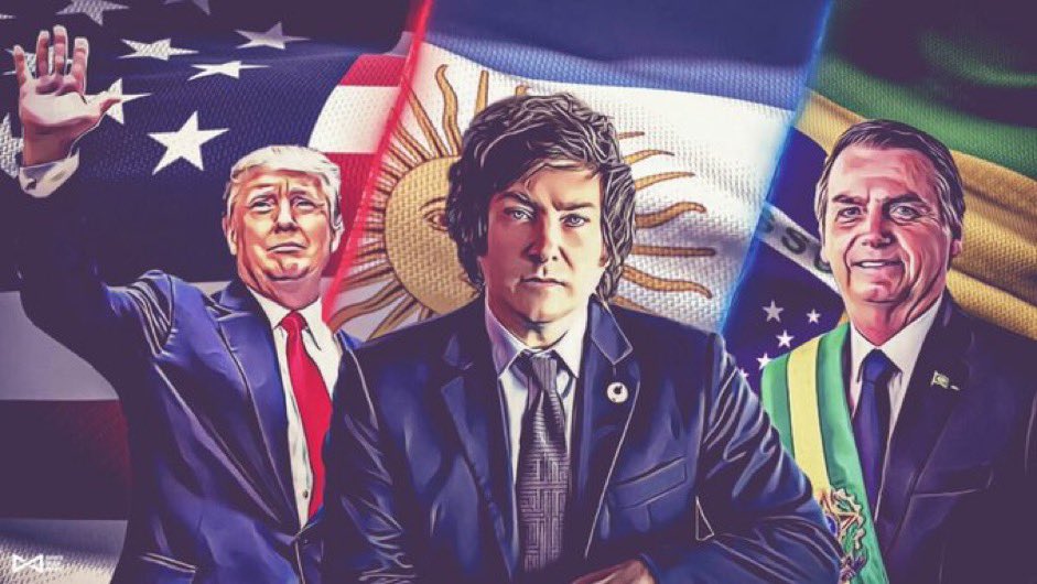 eduardomenoni's tweet image. ¡Levanta la mano ✋🏼 si estás con la derecha patriota, Trump, Bukele, Bolsonaro y Javier Milei!