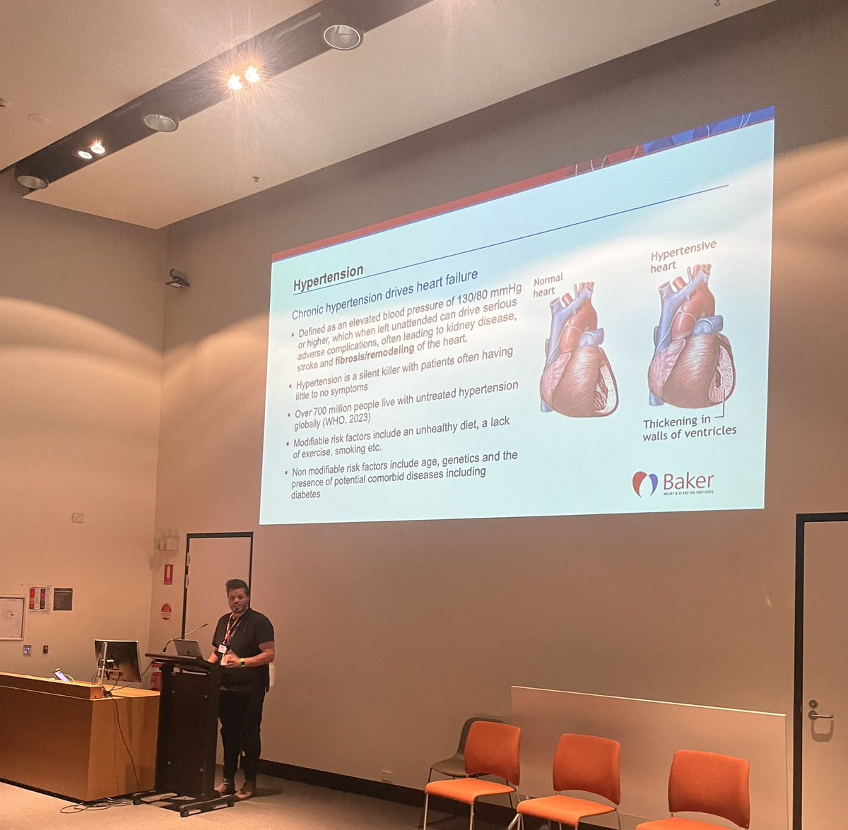 ImmuMon (@immumon) on Twitter photo Our next speaker at #immumon2023 is <a href="/BrassingtonKurt/">Kurt Brassington</a> from the Baker Institute - “Inhibition of stress-induced mtDNA release using VBIT-4 prevents cardiac fibrosis in the hypertensive heart.” Our next speaker at #immumon2023 is <a href="/BrassingtonKurt/">Kurt Brassington</a> from the Baker Institute - “Inhibition of stress-induced mtDNA release using VBIT-4 prevents cardiac fibrosis in the hypertensive heart.”