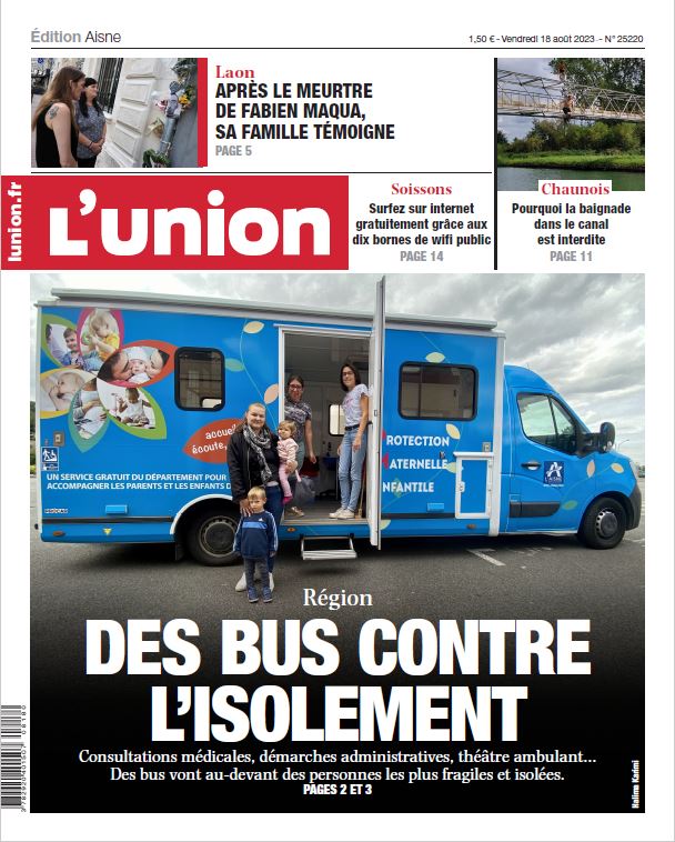 _lunion's tweet image. A la une de #lunion ce vendredi 18 août : des bus contre l'isolement. 
Consultez votre édition en ligne ➡ lunion.fr