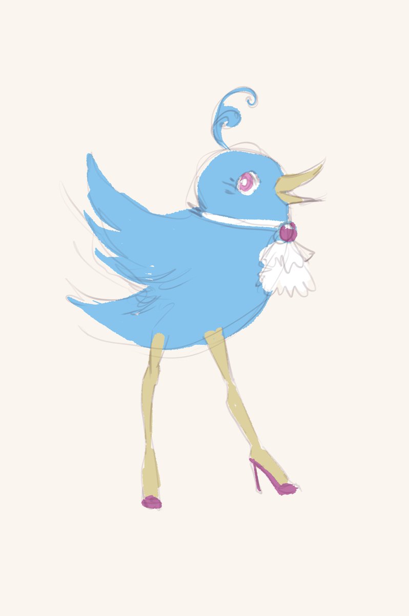 「Let's create a twitter bird fandom. Here」|Lady Jasmin Darnell ⚔️ ELDEN LORD | Queen of Foolsのイラスト