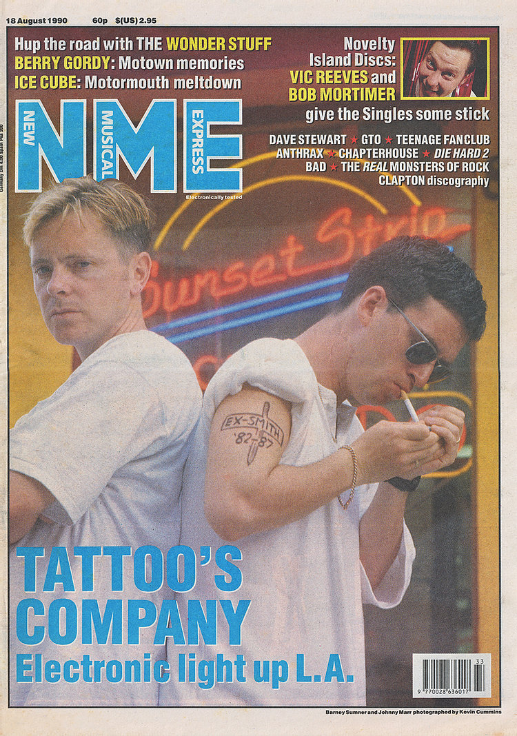 JDNOPICS's tweet photo. #OnThisDay 1990
Electronic on the front cover of the NME. https://t.co/ZBOXI8h3ch