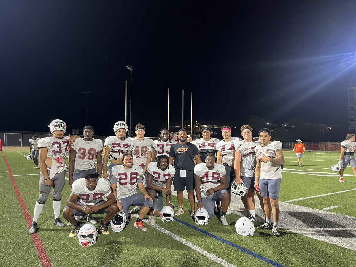 FALL CAMP ✅ TIME TO SHOW OUT. #RB #OUAZ
