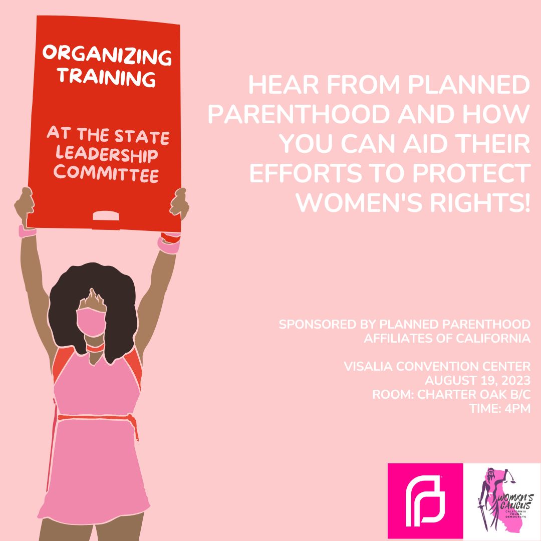 Ready for the State Leadership Committee? 🌼📚 Learn effective organization from Planned Parenthood pros. 🌸📊 Expand your skillset, and make connections at the PPAC Organizing Training happening this weekend during our caucus meeting!