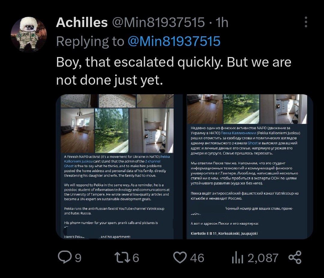 Remember how quickly <a href="/elonmusk/">Elon Musk</a> suspended the Elonjet account, claiming that revealing one's real-time location is against the TOS?

This account has been doing just that for the last 24 hours, and no suspension.

Is there any real person working at <a href="/Safety/">Safety</a>?
