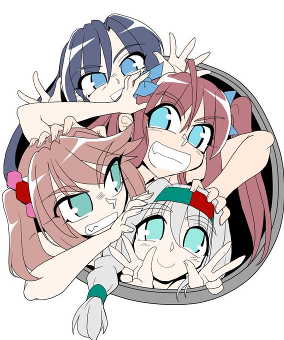 昨日のわちゃわちゃを仕上げてゐる 