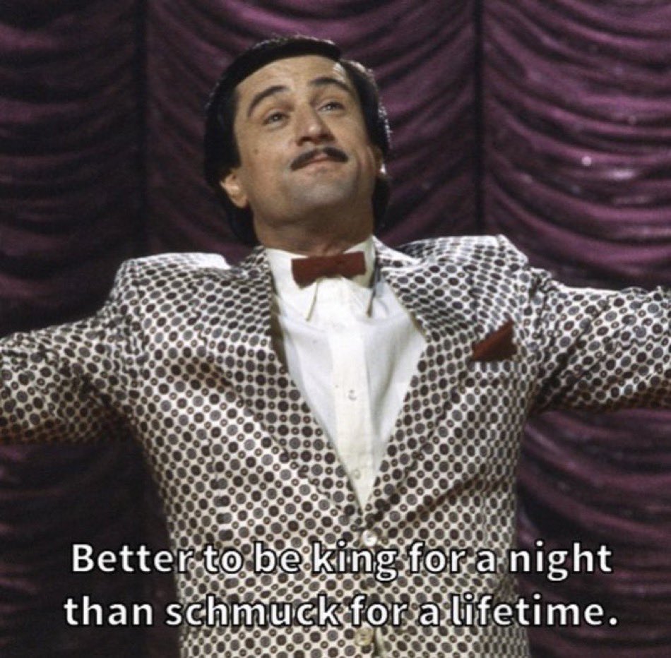 TheCinegogue's tweet photo. the king of comedy. https://t.co/8ktrDB5jrj