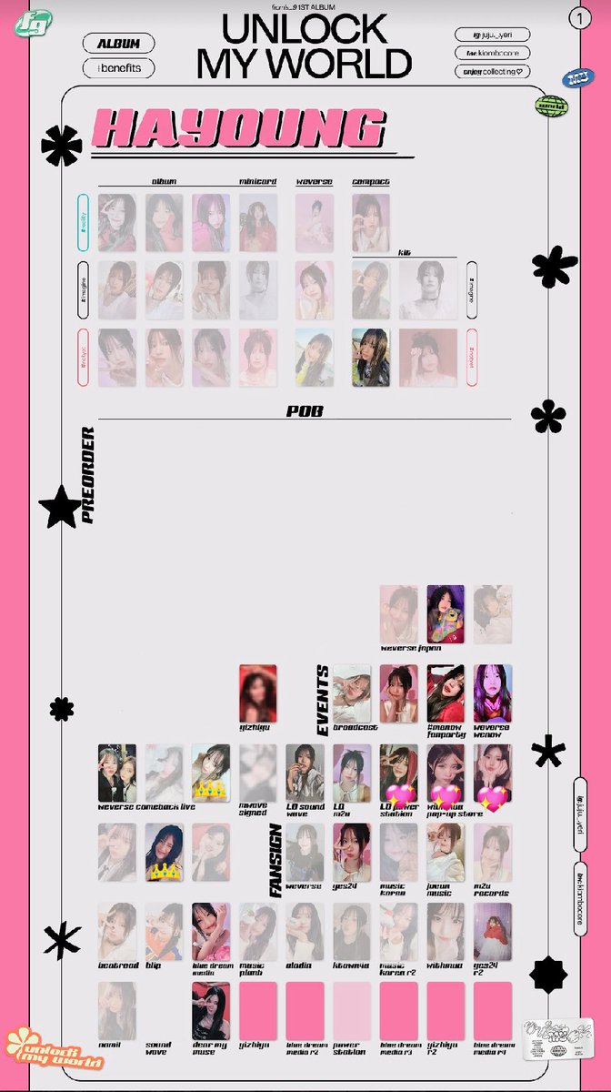 haanyoa's tweet photo. fromis_9 交換　買取

【譲】買取(金額提示お願いします)

【求】画像ハヨン
👑>💖>無印で求めています。薄くなっているところ、消えているところは求めていません。

weverse live最優先です。こちらは同種ジホンとの交換も可能です。お気軽にお声がけ下さい。

#fromis_9交換 #fromis_9買取 https://t.co/UGXL30YVaV