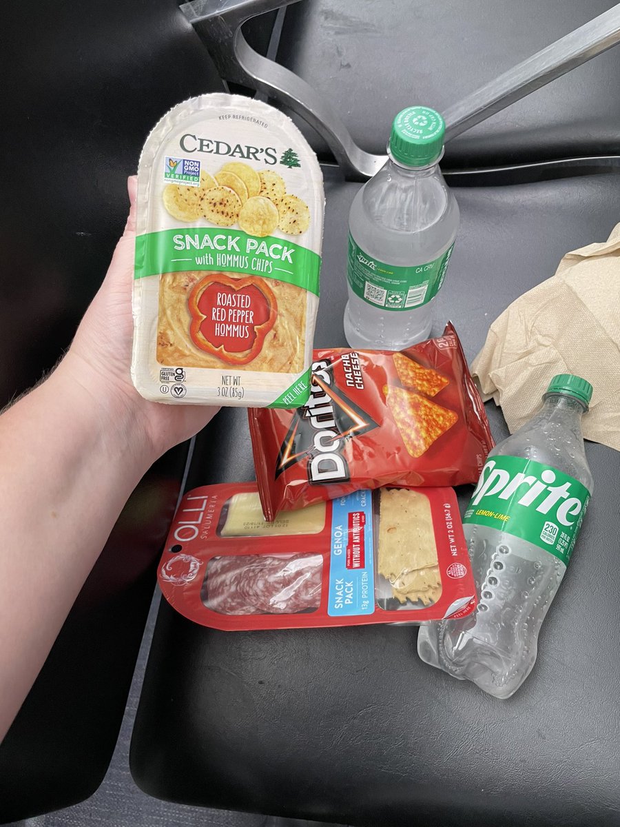 Caitlan Charles (@ccharles93) on Twitter photo When the fuel on your plane overheats and you can’t fly after a five-hour delay and now you’re eating snacks because stress eating is the only option while we wait for a new flight time. What a way to end a Vegas trip. <a href="/FlyFrontier/">Frontier Airlines</a> When the fuel on your plane overheats and you can’t fly after a five-hour delay and now you’re eating snacks because stress eating is the only option while we wait for a new flight time. What a way to end a Vegas trip. <a href="/FlyFrontier/">Frontier Airlines</a>