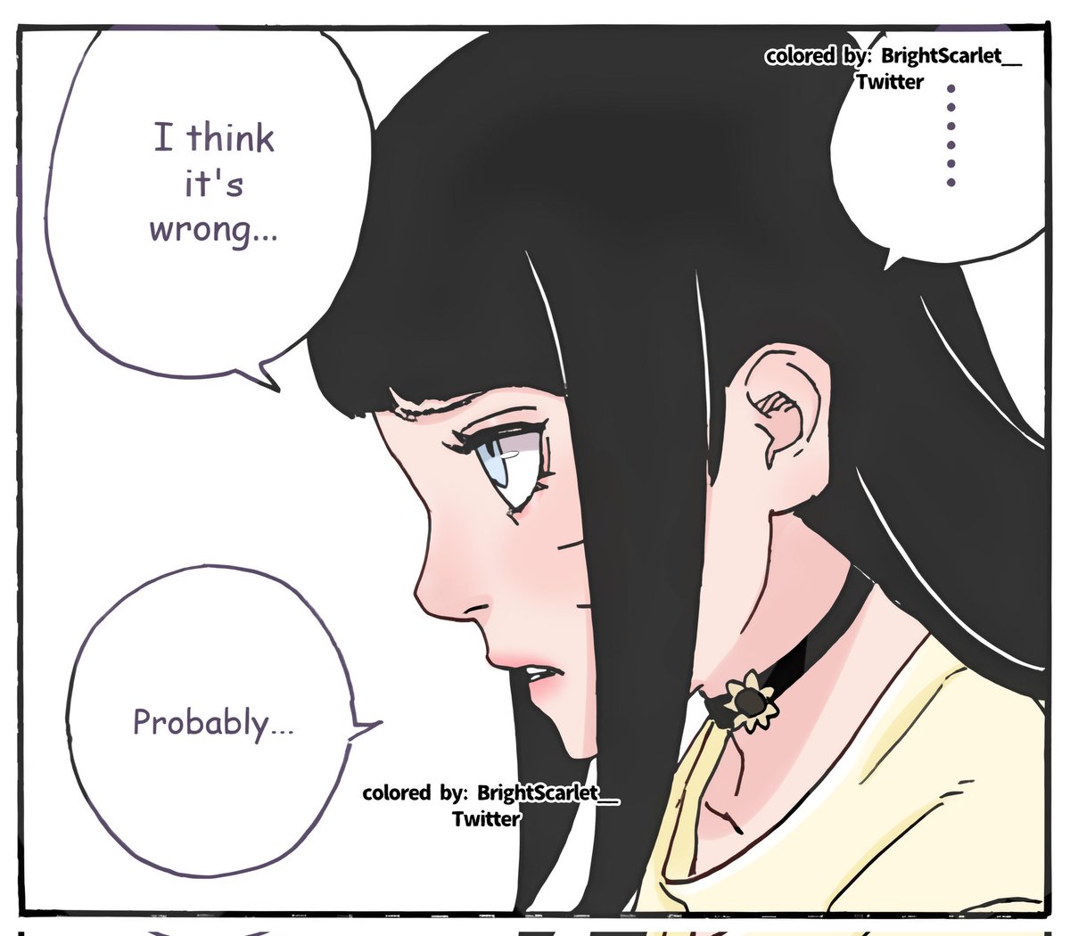 🌻1)) Colorized by Himawari Uzumaki. Personally, I liked her new