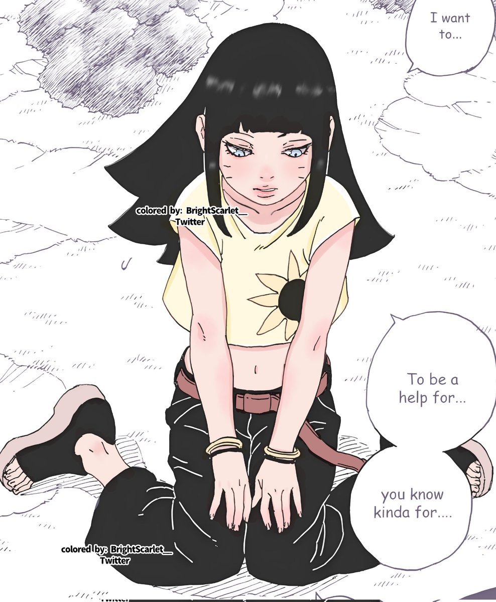 himawari様確認用 🌻1)) Colorized by Himawari Uzumaki. Personally, I liked her new
