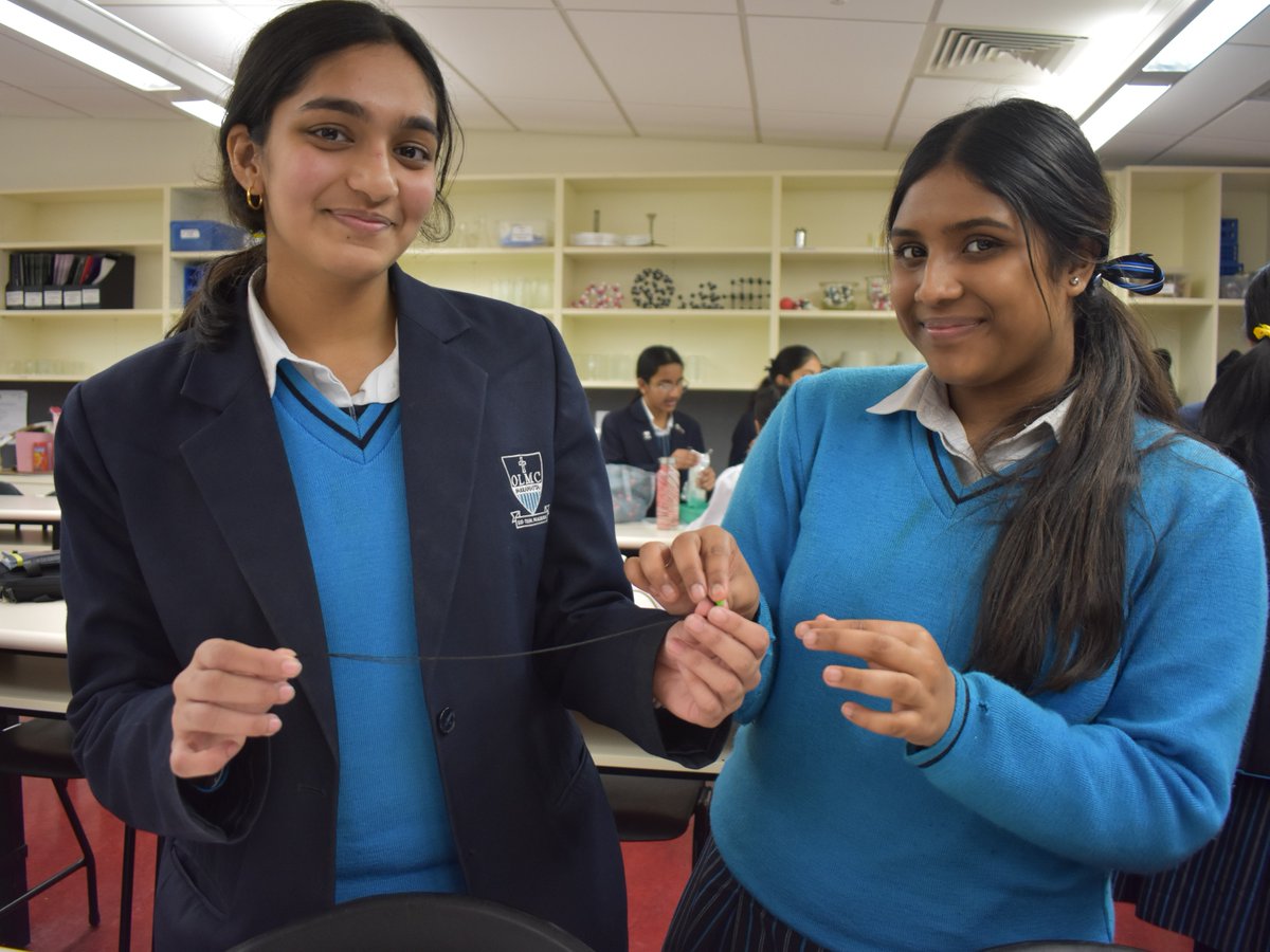 This week is <a href="/National/">Catalonia International News</a> Science Week and what a week it was at OLMC! From growing crystals and making solar system bracelets to science trivia and building the tallest paper tower, Mercy Girls had a great time. 
#NationalScienceWeek