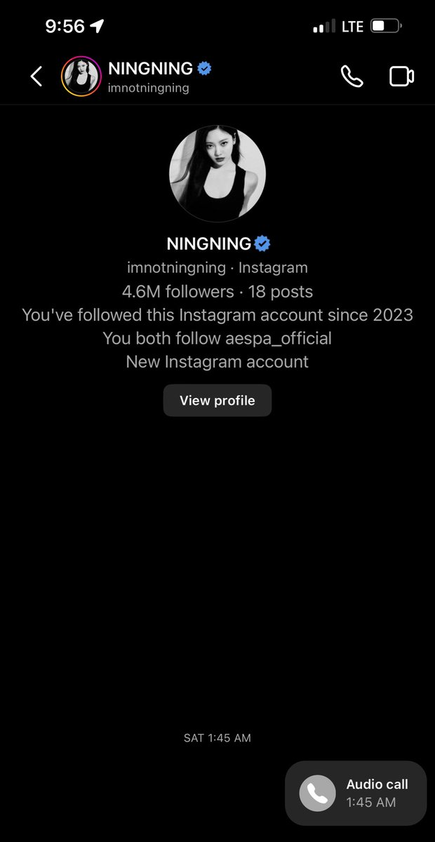 Fatnando's tweet image. i got drunk the other day and tried calling ningning on instagram