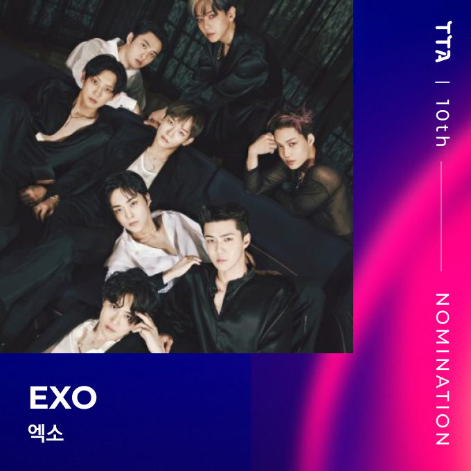 TTA_tenasia's tweet photo. [#10thTTA] The Hottest K-POP WAVE, TTA
First Half of 2023 Nominee✨ l #EXO #엑소

@weareoneEXO

2023.08.29 (Tue) Coming Soon😎

#TOPTENAWARDS #TTA #tenasia #탑텐어워즈 #텐아시아 https://t.co/QSH5jXCjJm