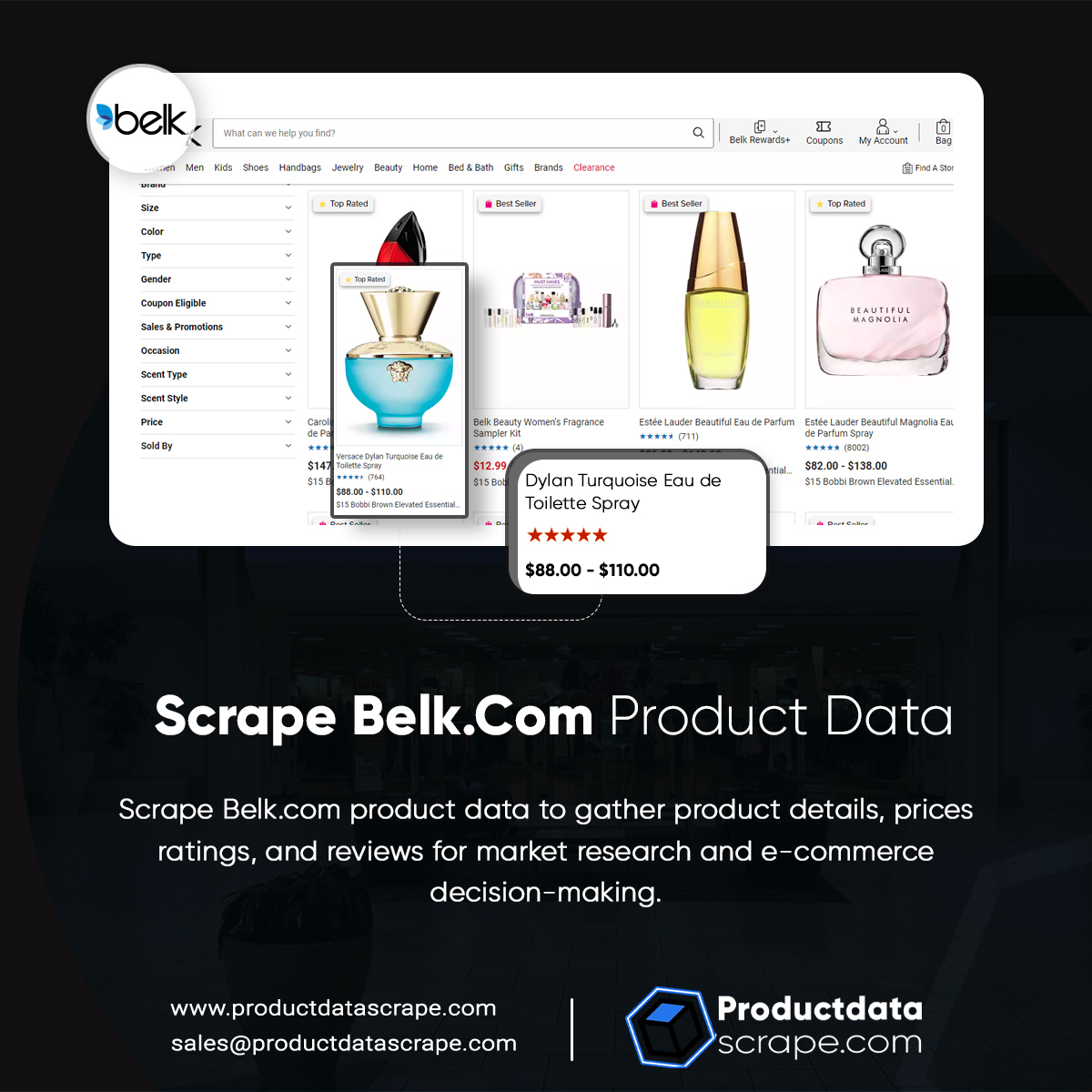 ProductScrape's tweet image. Use our #eCommercescrapingservices to #scrapeBelkproductdata like name, price, etc. Get the best #Belkdatascrapingservices in the #USA #UK #UAE &amp;amp; #Germany.
productdatascrape.com/belk-com-data-…

#ExtractBelkProductsSellersData #ScrapeBelkProductDataAPI #WebScrapingServices #canada #Australia
