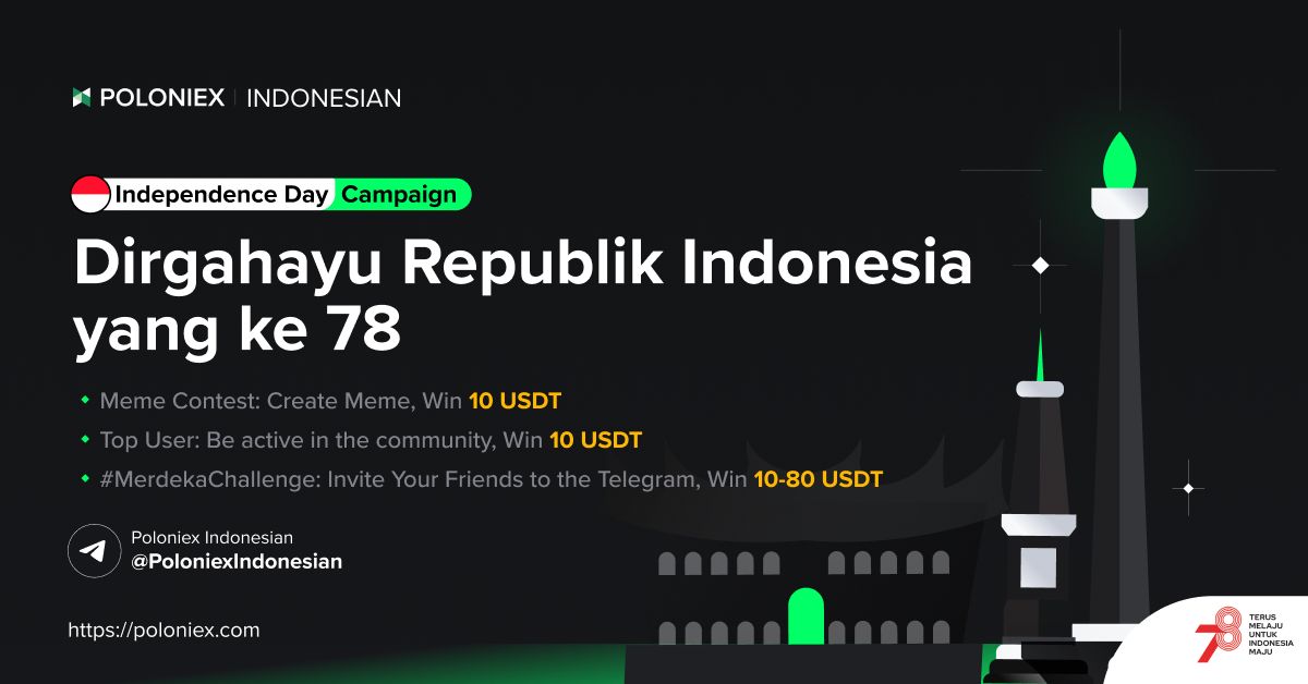Indonesian 2023 Independence Day Campaign: Dirgahayu Republik Indonesia yang ke 78th! 🇮🇩

Submit form &amp; join here👇
forms.gle/ewHzTCqYXGjWBu…

#CryptoGiveaway #CryptoAirdrop #Airdrop #Giveaways