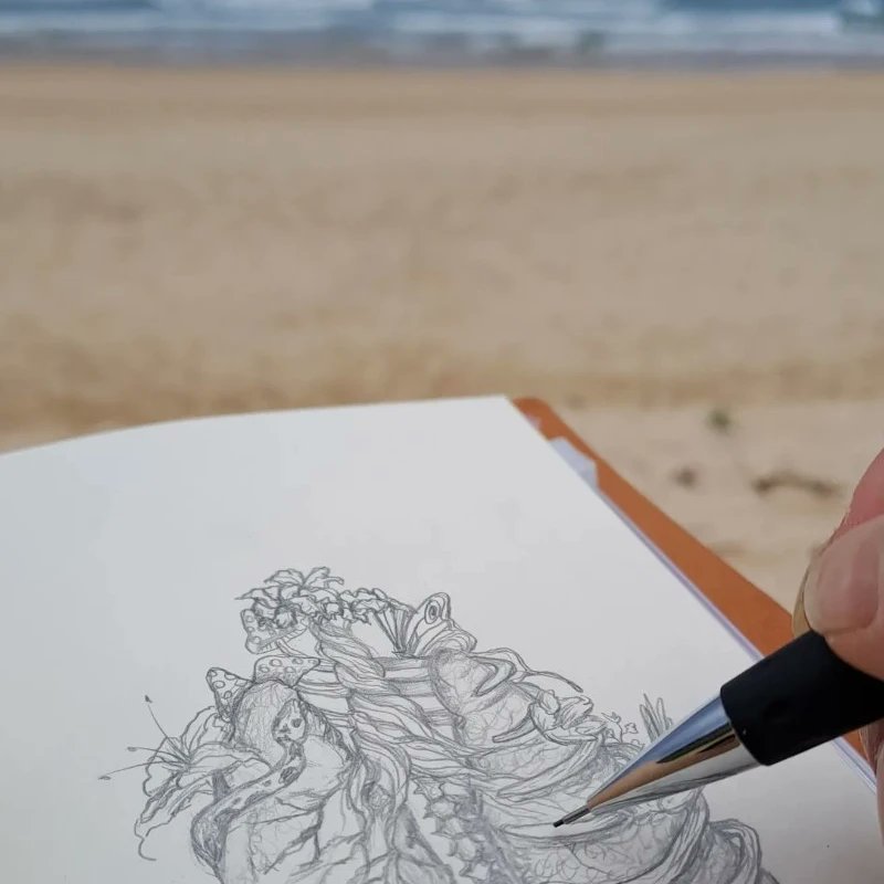 frame_abel's tweet photo. MEET GABRIELA: Gabriela is the hands behind Brushella, bringing her bright acrylic and oil paintings into creation. Inspired by colour, life, and nature, you'll likely find Brushella at local market stalls in the southern suburbs and coast.

#frameabel https://t.co/vM0jcrB5Hp