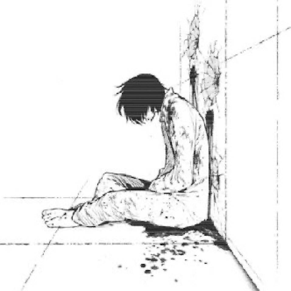⠀ ⠀
Fakes a double - suicide so he gets in less trouble when Odasaku wakes up.

 '  …   '
⠀