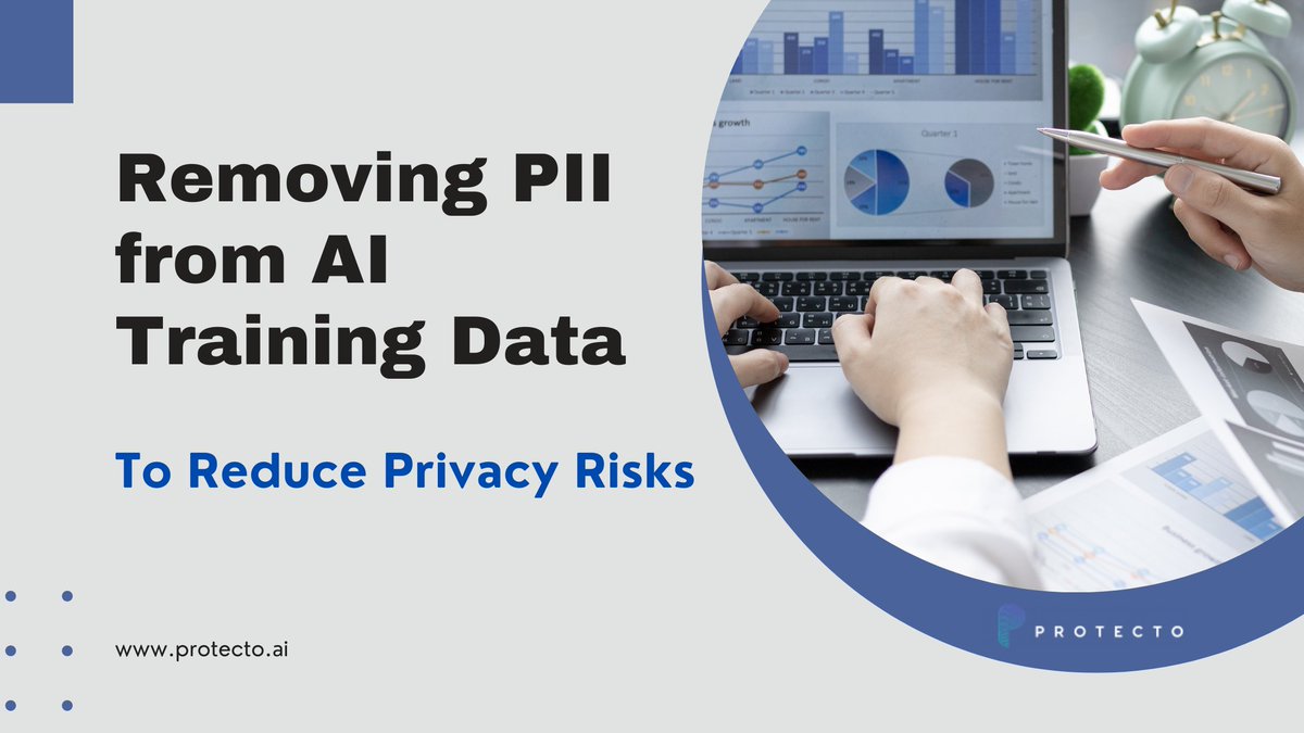 ProtectoAi's tweet image. Remove Personally Identifiable Information (PII) from AI training data, bolstering privacy without compromising quality. Learn the techniques to maintain dataset integrity while mitigating privacy risks. zurl.co/o39e  

#AITrainingData #DataPrivacy #PIIData