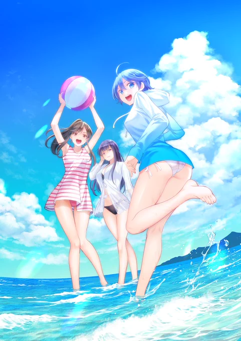 残暑お見舞い申し上げます。2000いいねくらいで上着脱ぎます#風夏 