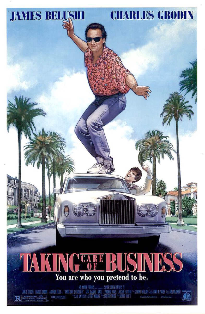 FilmNewsNos's tweet photo. 🎬MOVIE HISTORY: 33 years ago today, August 17, 1990, the movie ‘Taking Care of Business’ opened in theaters!
#JimBelushi #CharlesGrodin #Mako #HectorElizondo #VeronicaHamel #StephenElliott #LorynLocklin #JohnDeLancie #GatesMcFadden #ArthurHiller https://t.co/hNSJRCII1c