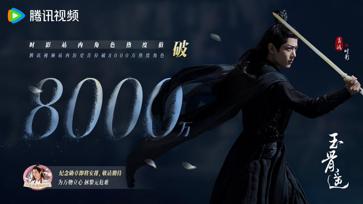 woww_za's tweet photo. ป๊าดดดดดด ยินดีกับเซียวจ้านค่ะ สืออิ่งเป็นตัวละครแรกของทซที่มีความนิย���สูงถึง 80M!!! ฝากทางบ้านช่วยประกาศเสียงตามสายให้รู้กันไปทั่วด้วยนะคะว่าเซียวจ้านปังมาก👏🏻👏🏻👏🏻 🎉🎉🎉

#เซียวจ้าน #xiaozhan #ลํานํากระดูกหยก https://t.co/v3zJPNKWID