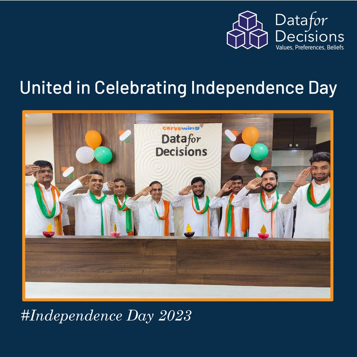 DecisionsFor's tweet image. It was an incredible Independence Day celebration at Data for Decisions. It was a day filled with patriotic spirit, camaraderie, and a strong sense of unity as we came together to commemorate the birth of our great nation.

#DataForDecisions #DforD #IndependenceDayCelebration