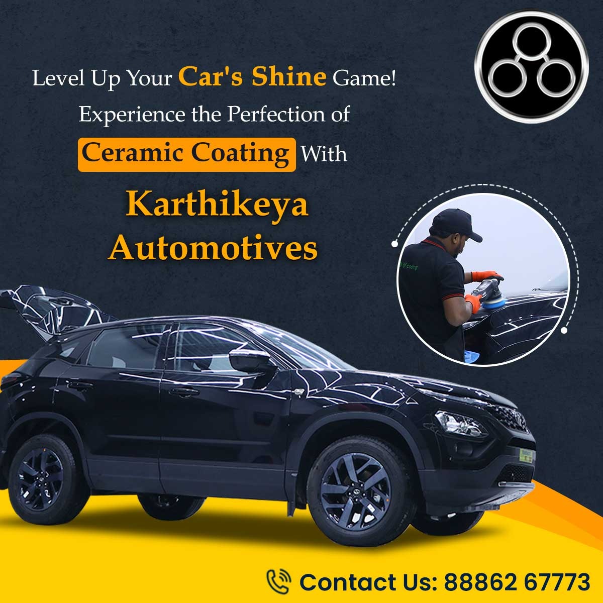 Level up your car's shine Game with Karthikeya Automotives

Contact: 8886267773

#iglcoatings #Kartikeyaautomotives  #Coatings #ceramiccoatingCoating  #marinecoatings #industrialcoatings #Carcleaning #CarCareSolutions #carwash #UltimateDetailing #ReflectPerfection