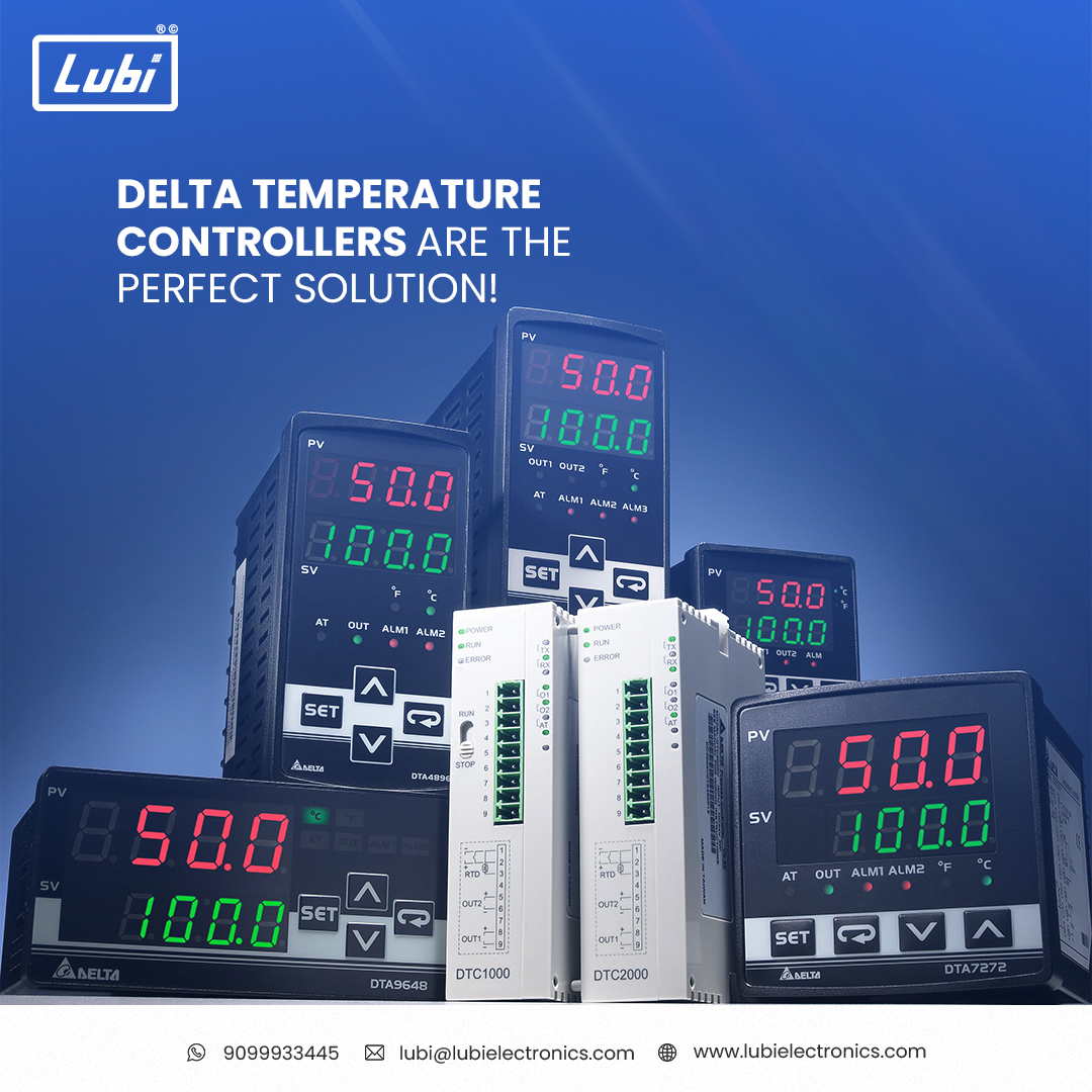 Lubi_Electronic's tweet image. Need to control temperature in your industrial process? #Delta #TemperatureControllers are the perfect solution! They are accurate, reliable, and easy to use. Choose from blind type or display type controllers to fit your needs.
📢 To know more:: lnkd.in/dd4G6EKZ