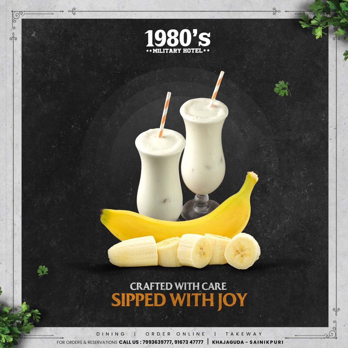 1980smilitary's tweet photo. Crafted With Care, Sipping Pure Joy! 🍹

#Mocktails #Mocktail #1980sMilitaryHotel #Hyderabad #Manikonda #Sainikpuri #Khajaguda https://t.co/8296BtKuhu
