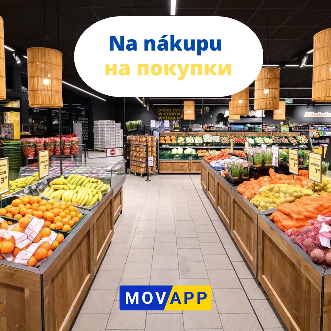 movappcz's tweet photo. 🇺🇦 Щоб не заблукати в магазині, Вам у нагоді стануть наші слова з розділу «Покупки» 👉https://t.co/RuOC3b6nYD
🇨🇿Abyste se v obchodě neztratili, budou se vám hodit naše slovíčka ze sekce Na nákupu 👉https://t.co/i5gSAFRbBN https://t.co/PSUTCKPfbA