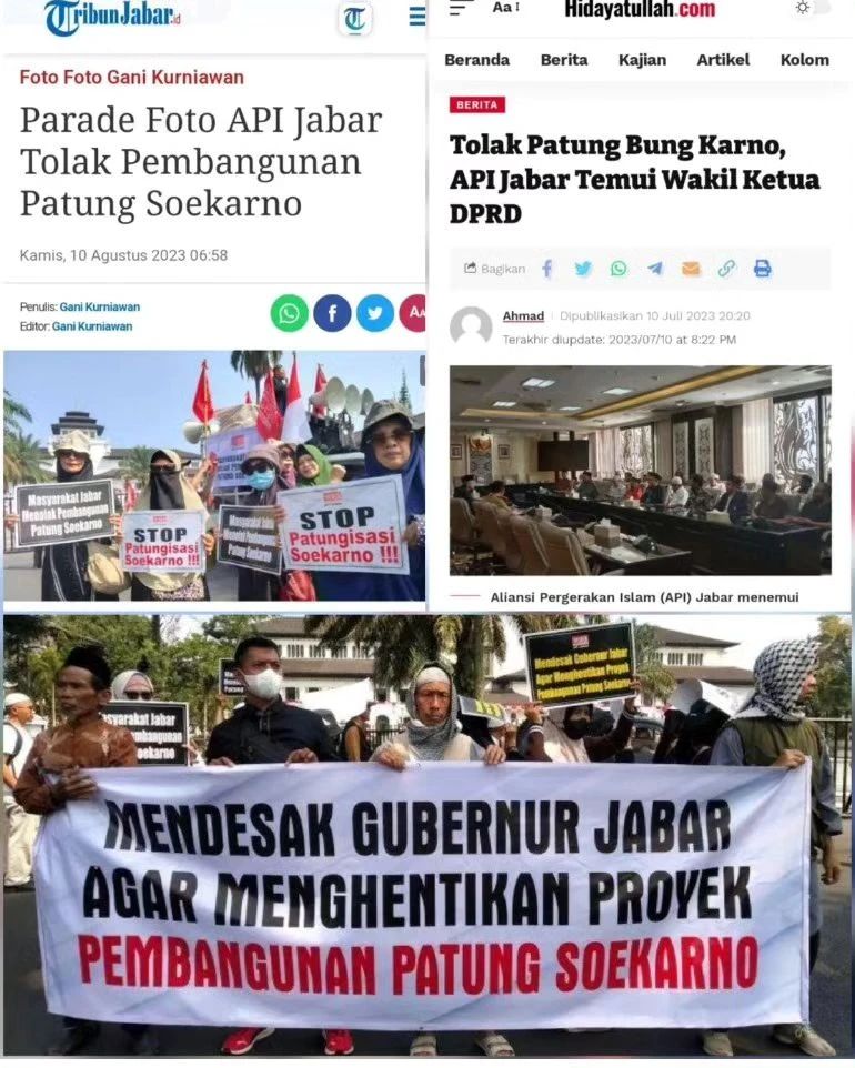 NenkMonica's tweet photo. Waga Jabar yg ikut mendukung Penolakan ini silahkan LIKE atau RETWEET. https://t.co/HzoPmTzU5L