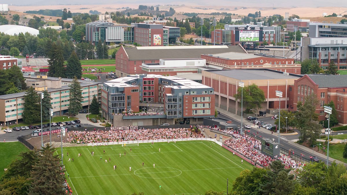 For just the second time in program history, over 3,000 fans came out to support us! 3,013 fans makes Lower Soccer Field a special place to play and an even better place to win. Just getting started... #GoCougs // #CVE23