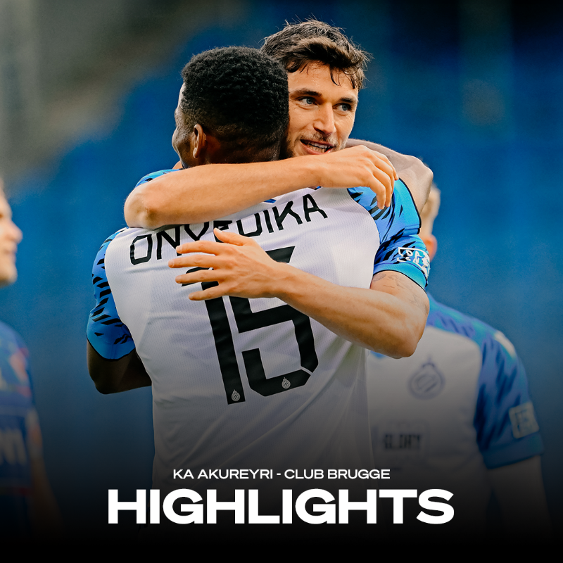 ClubBrugge's tweet photo. Goals, goals, goals. ๐ฅ
Check out yesterday's highlights ๐ง๐จ๐ฐ! ๐ฌ #KAACLU