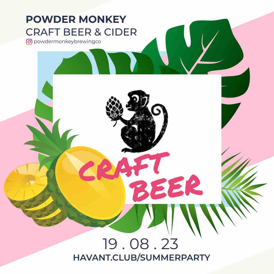 Powder Monkey Brewing Co (@pmbrewco) on Twitter photo Busy one for <a href="/PMBrewCo/">Powder Monkey Brewing Co</a> this weekend, we'll be in Chichester all weekend for our good pals Crafty BisHop Beer Festival.
Our beer is also pouring <a href="/HavantHC/">Havant Hockey Club</a> Summer party, huge thanks to Harry for making it happen.Music <a href="/PowderMonkeyTap/">The Powder Monkey</a> this weekend and Summer in Lee too! Need ☀️🙏 Busy one for <a href="/PMBrewCo/">Powder Monkey Brewing Co</a> this weekend, we'll be in Chichester all weekend for our good pals Crafty BisHop Beer Festival.
Our beer is also pouring <a href="/HavantHC/">Havant Hockey Club</a> Summer party, huge thanks to Harry for making it happen.Music <a href="/PowderMonkeyTap/">The Powder Monkey</a> this weekend and Summer in Lee too! Need ☀️🙏