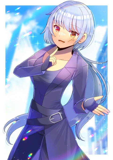 ENVtuberのAmelia Pendragon()さんを描かせて頂きました!リクエスト有難うございますI drew Amelia Pendragon, ENVtuber! Thank you for your request . #Vtuber #ENVtuber 