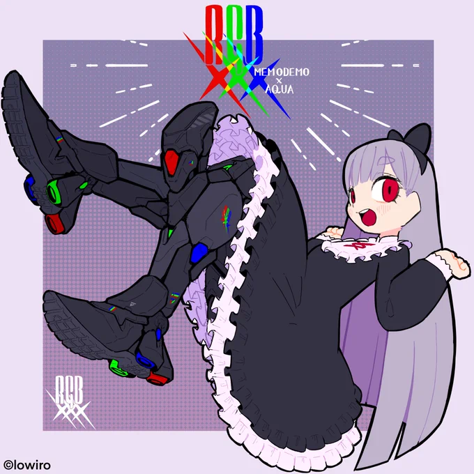 Arcaea追加楽曲『RGB』のジャケットデザイン担当しました! 