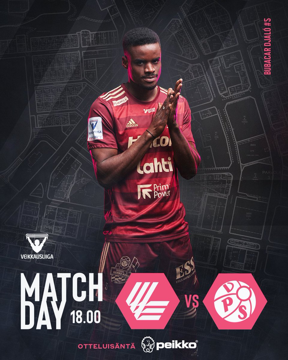 FCLahti1996's tweet photo. ⚫️ PELIPÄIVÄ! 
🆚 VPS 
⏰ 18.00 
🏟 Lahden stadion 
🏆 Veikkausliiga 
📋 Otteluennakko: https://t.co/xvwILUEUmi 
🎟 Liput: https://t.co/RGVJxKl6nr
Otteluisäntä: Peikko Group

#FCLahti #Veikkausliiga #lahvps #Lahti https://t.co/iNKrhendnB