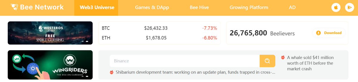 Beenetworkintl's tweet photo. When I open https://t.co/v7Kmimlv8Y this morning...

Beelievers, what's happening? $BTC https://t.co/wHSis1PG4o