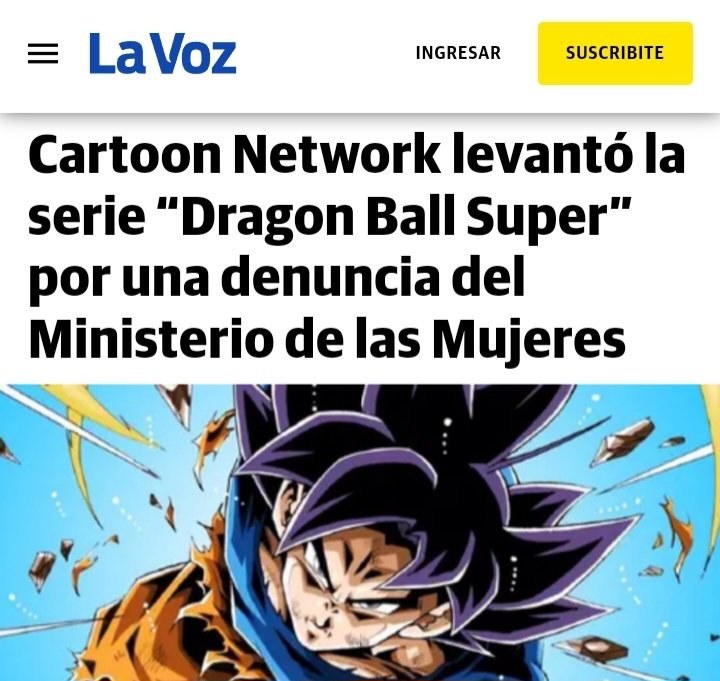 Hace 2 años el Ministerio de la Mujer cancelaba a Dragon Ball jajaja Milei dinamitalo con todas las ñoquis adentro.