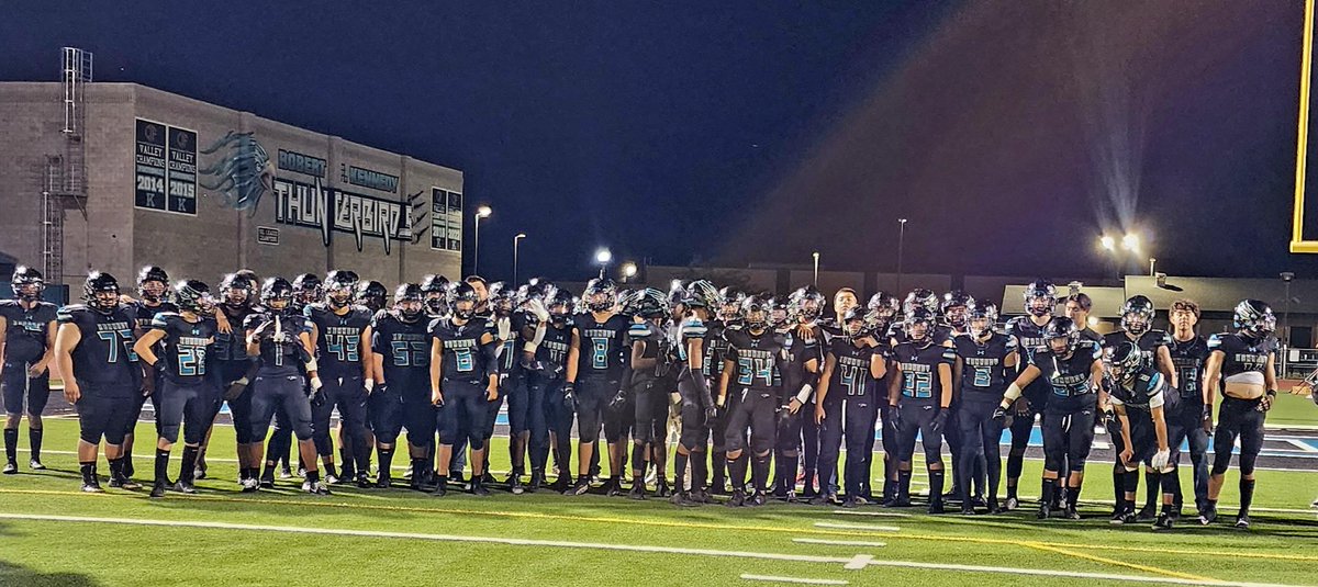Coachnftbl's tweet photo. Congratulations TBirds!

RFK 64-Edison 24 https://t.co/GZchGwOsUo