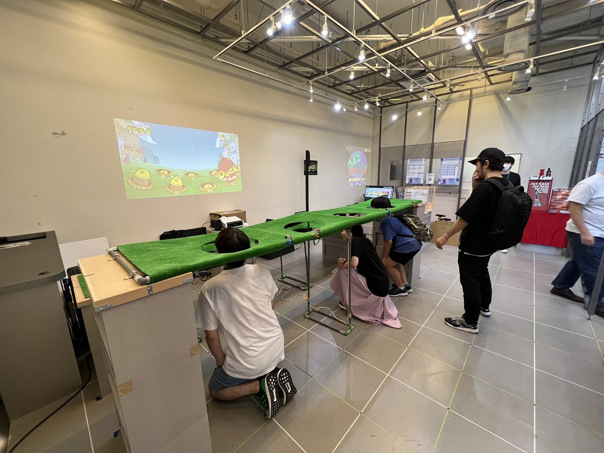 MDPrototyping's tweet photo. もぐらたたかれ 相変わらずの面白さだけど めちゃ疲れる やっと100pts超えました。#makectrl https://t.co/oSmsw1O4MC